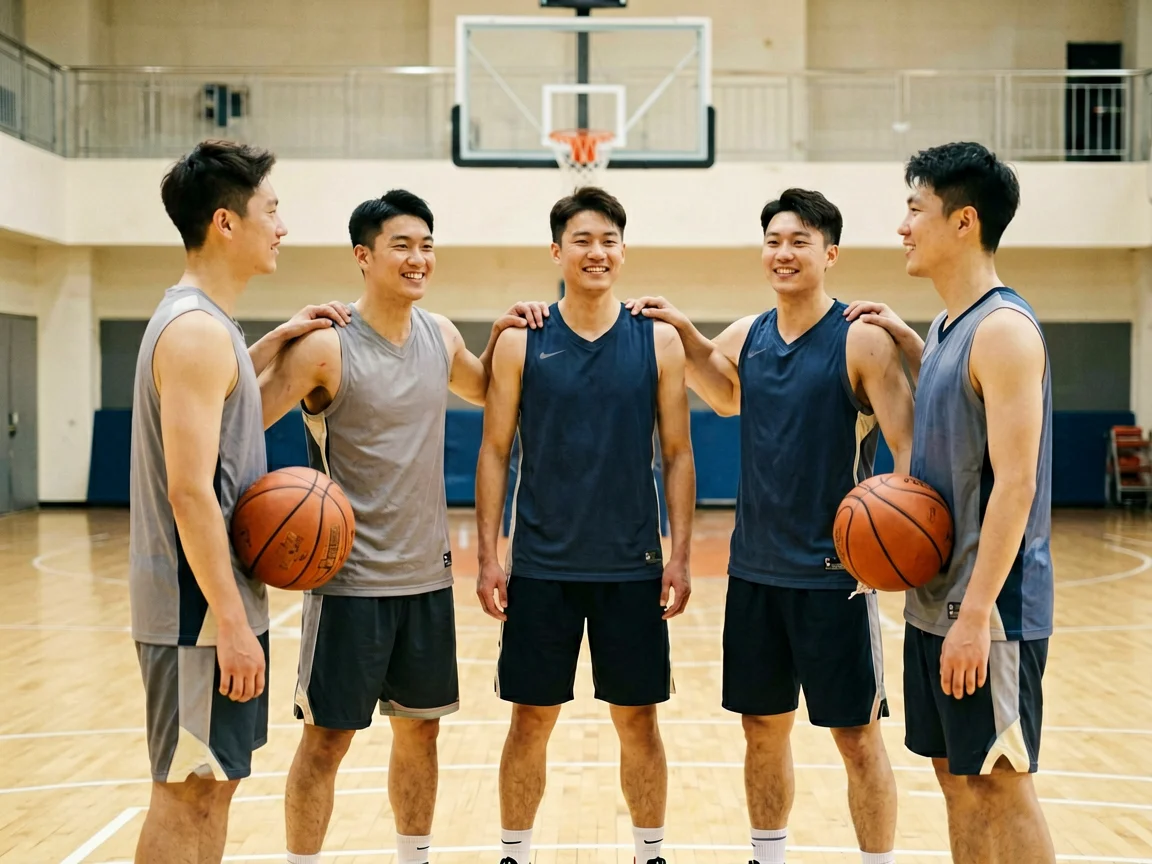 体育赛场准备,接力赛